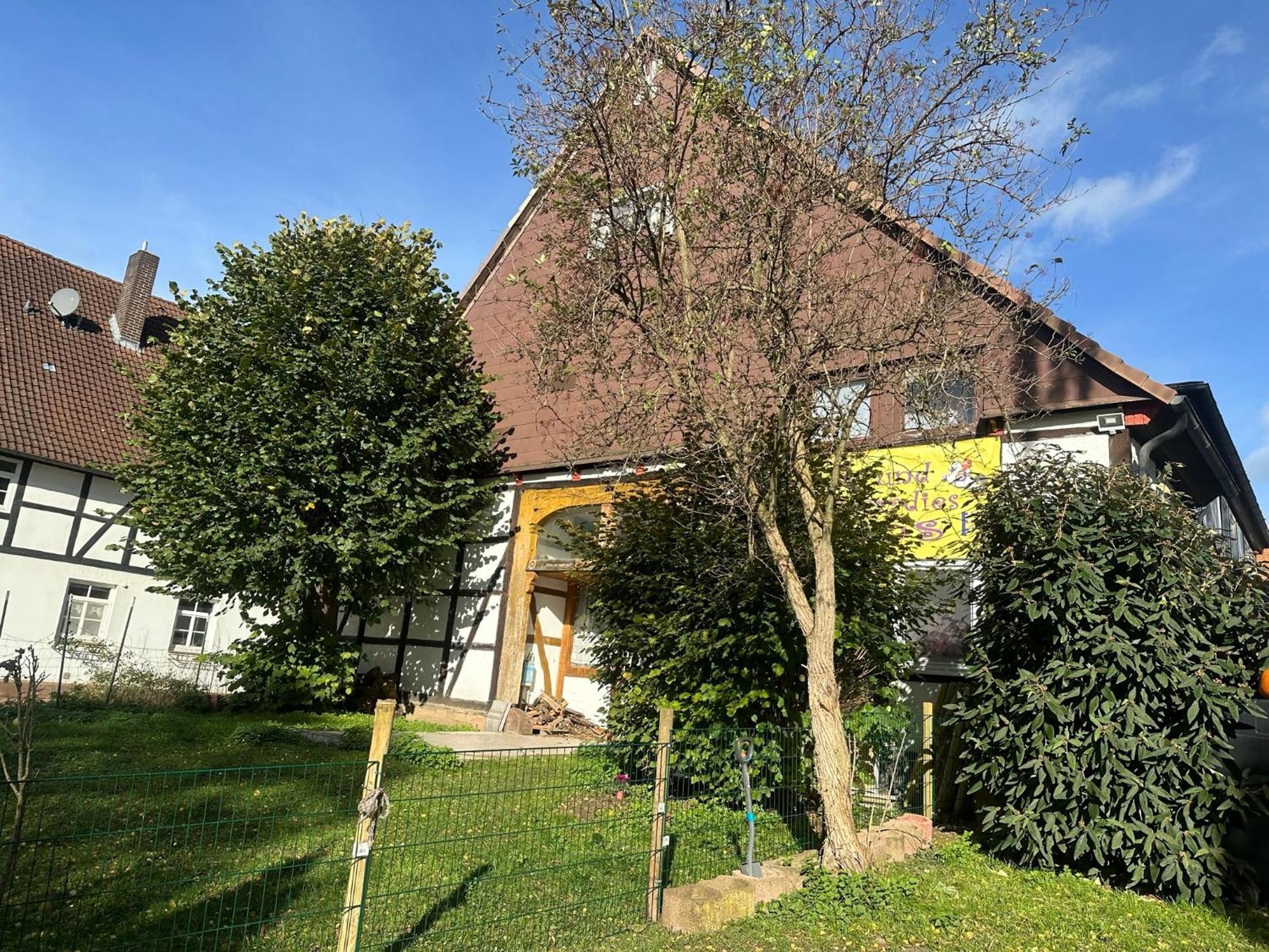 Fewo Im Reit- Und Ponyparadies Roos Halle  Buitenkant foto