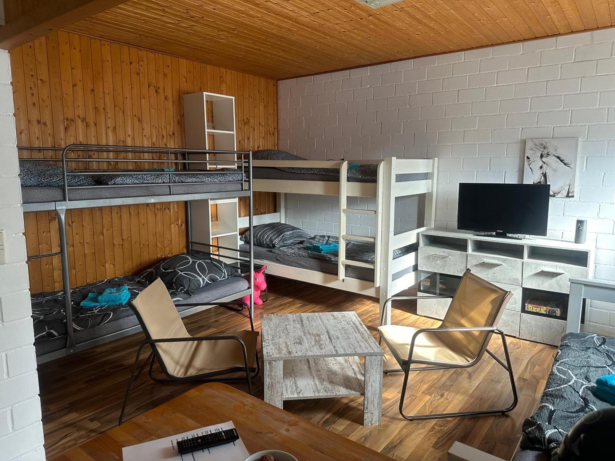 Fewo Im Reit- Und Ponyparadies Roos Halle  Buitenkant foto